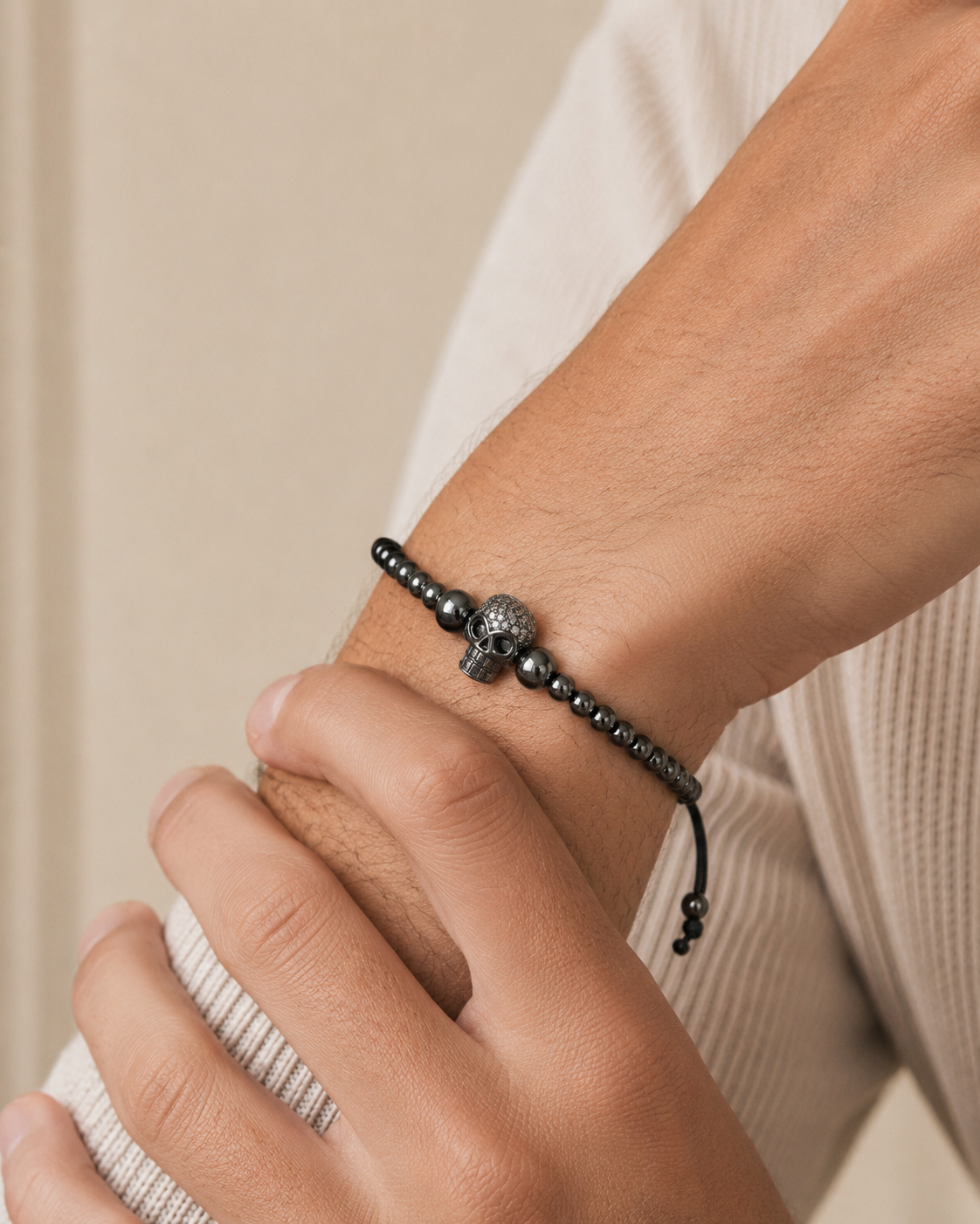 Memento No. 01 worn on wrist